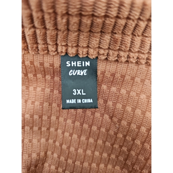 Shein Lune Plus Flap Button Front Jacket 3XL - Picture 11 of 12